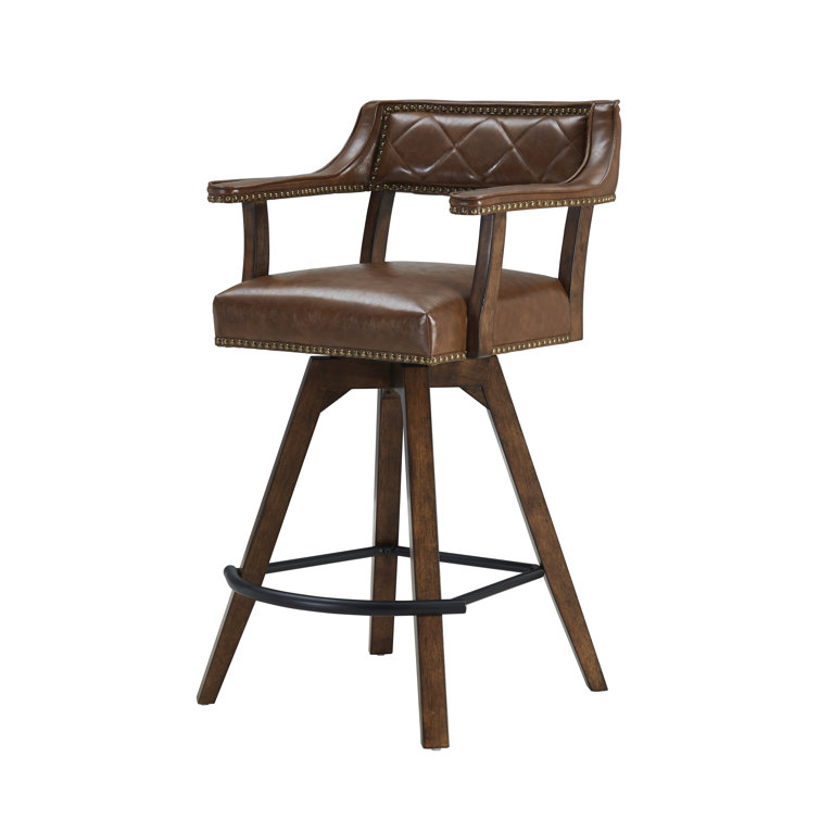 Loon Peak® Spectator Swivel Bar Stool Wayfair